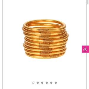 Gold All Weather Bangles AWB Serenity Prayer